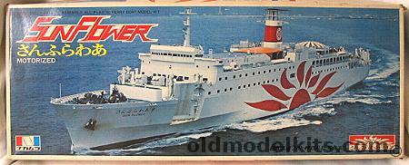 Nakamra Sangyo 1/500 Sunflower (Sun Flower) Japanese Large Ferry Boat, KNS-4906 plastic model kit